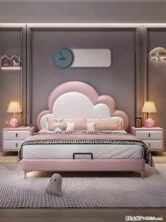 佛山大厂货，高质量仿真皮，实木床边，高密度海绵，带实木床板，全新包装，特价处理 - 泸州28生活网 luzhou.28life.com